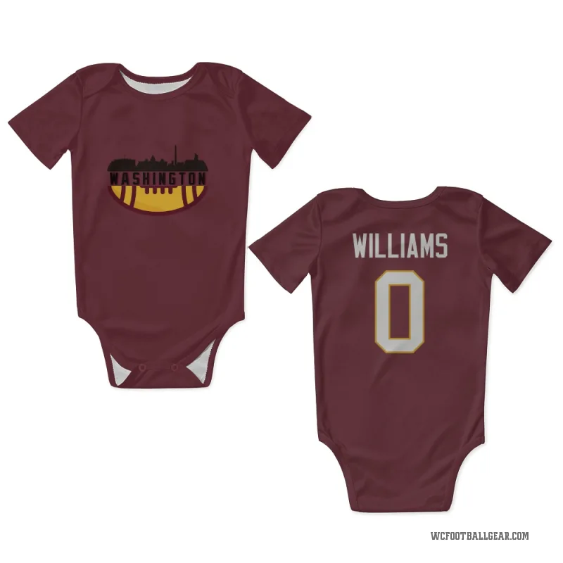 Antonio Williams  Washington Commanders   Burgundy Newborn & Infant Bodysuit