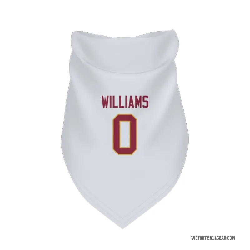 Antonio Williams  White Washington Commanders  Cat & Dog Pet Bandana