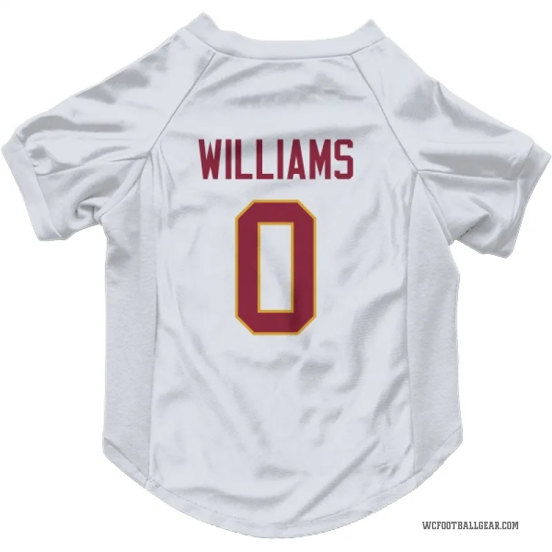 Antonio Williams  White Washington Commanders  Cat & Dog Pet Jersey