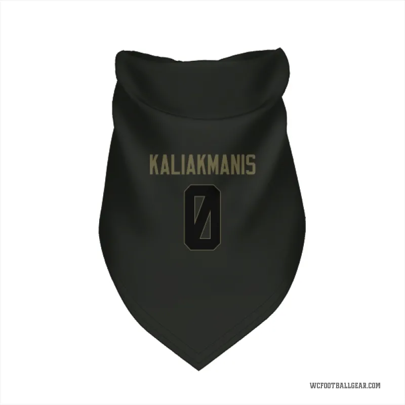 Athan Kaliakmanis  Black Washington Commanders  Service Cat & Dog Pet Bandana