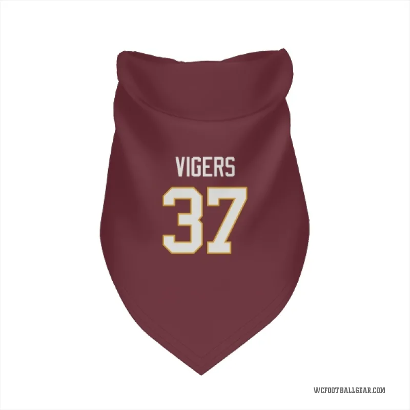 Car'lin Vigers  Washington Commanders   Burgundy Cat & Dog Pet Bandana