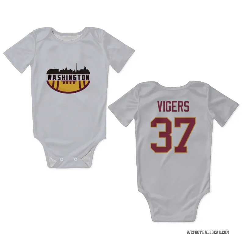 Car'lin Vigers  White Washington Commanders  Newborn & Infant Bodysuit