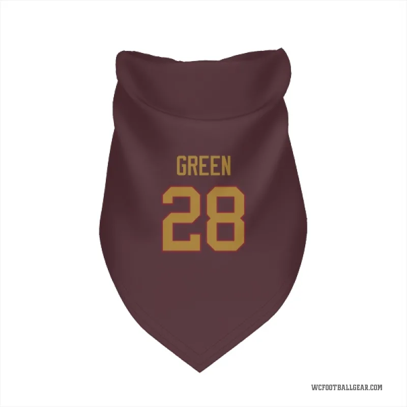 Darrell Green Gold Washington Commanders Burgundy Cat & Dog Pet Bandana