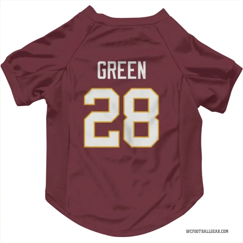 Darrell Green Washington Commanders Burgundy Cat & Dog Pet Jersey