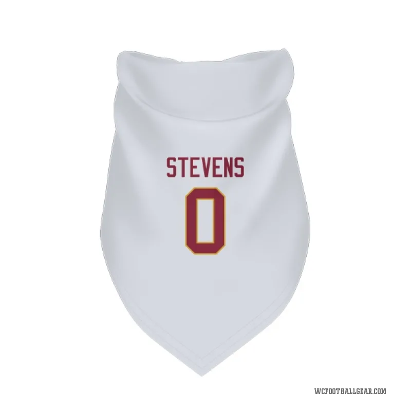 Drew Stevens  White Washington Commanders  Cat & Dog Pet Bandana