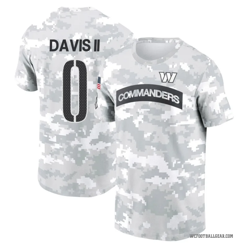 Fred Davis II Men's Camo Washington Commanders Arctic 2024 Salute to Service Performance T-Shirt