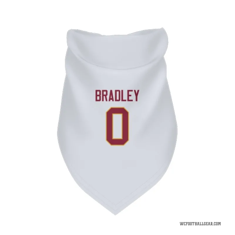 Jaden Bradley  White Washington Commanders  Cat & Dog Pet Bandana