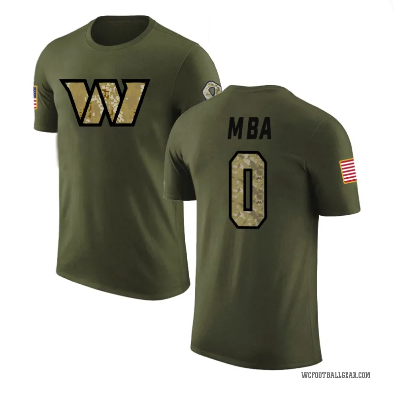 Jeffrey M'ba Men's Olive Washington Commanders Salute to Service T-Shirt
