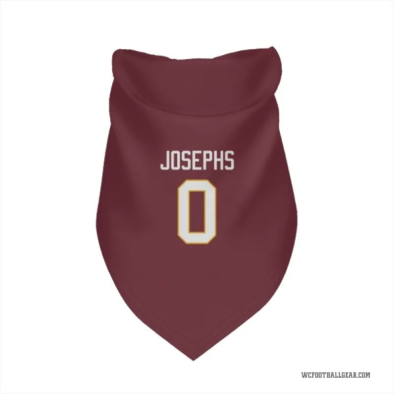 Joshua Josephs  Washington Commanders   Burgundy Cat & Dog Pet Bandana