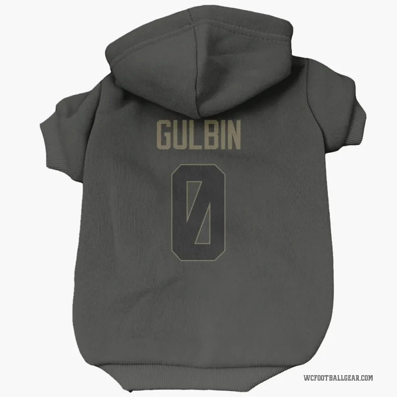 Matt Gulbin  Black Washington Commanders  Service Cat & Dog Pet Hoodie