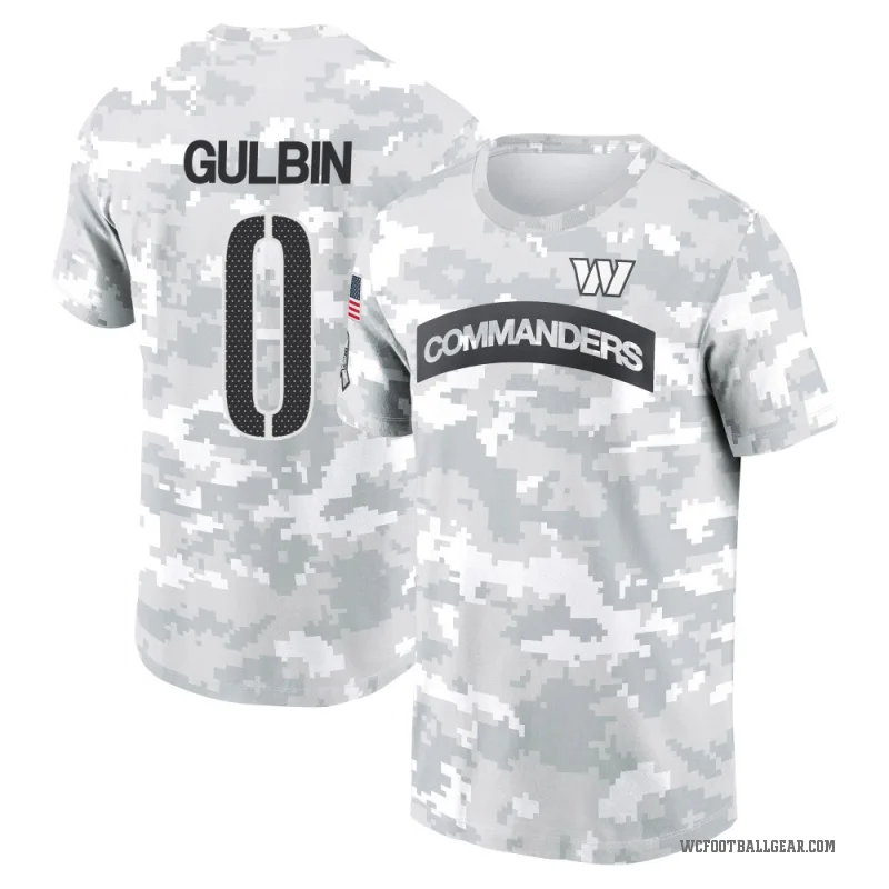 Matt Gulbin Men's Camo Washington Commanders Arctic 2024 Salute to Service Performance T-Shirt