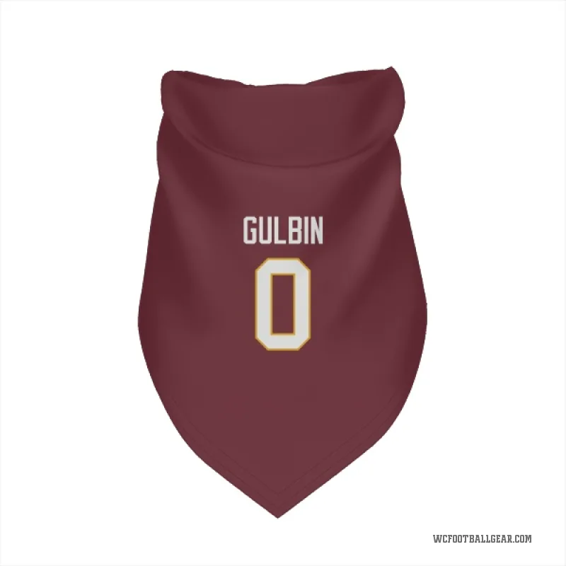 Matt Gulbin  Washington Commanders   Burgundy Cat & Dog Pet Bandana