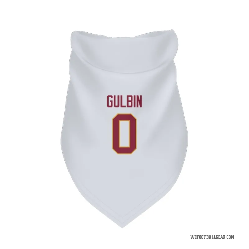 Matt Gulbin  White Washington Commanders  Cat & Dog Pet Bandana
