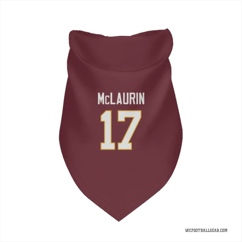 Terry McLaurin Washington Commanders Burgundy Cat & Dog Pet Bandana