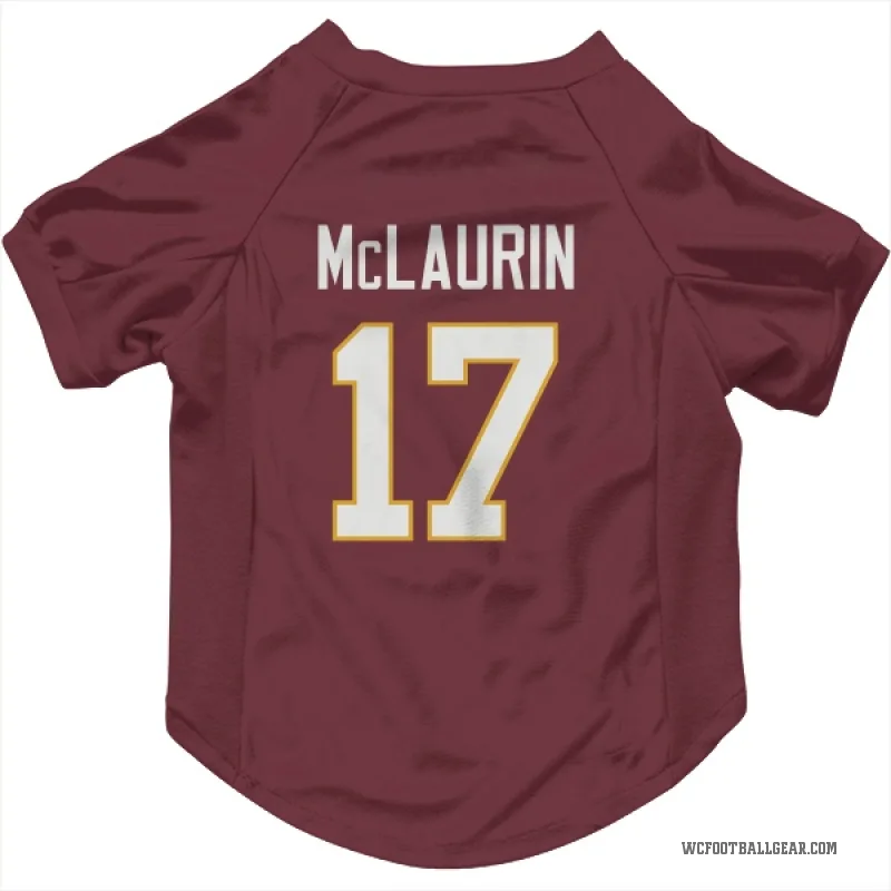 Terry McLaurin  Washington Commanders   Burgundy Cat & Dog Pet Jersey