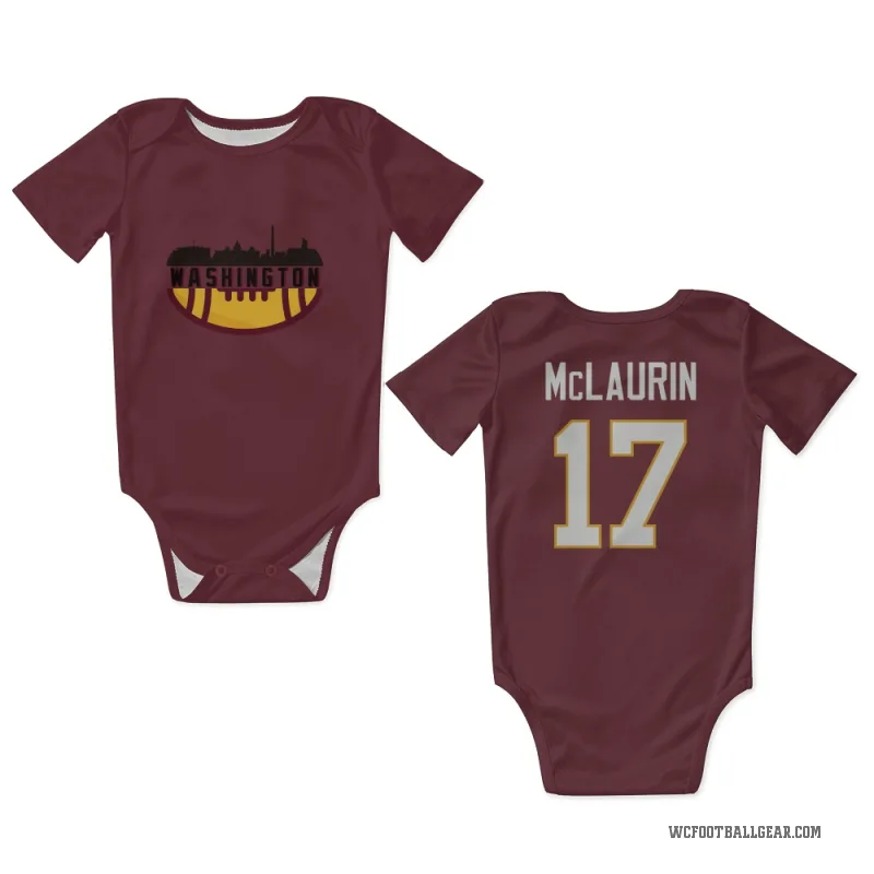 Terry McLaurin  Washington Commanders   Burgundy Newborn & Infant Bodysuit