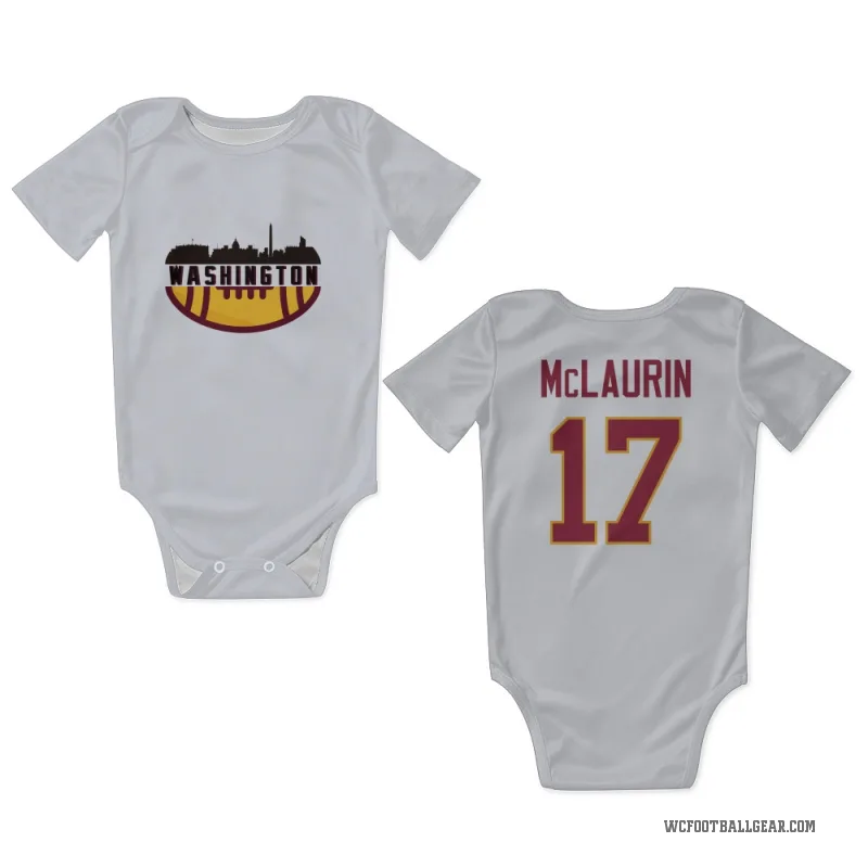 Terry McLaurin  White Washington Commanders  Newborn & Infant Bodysuit